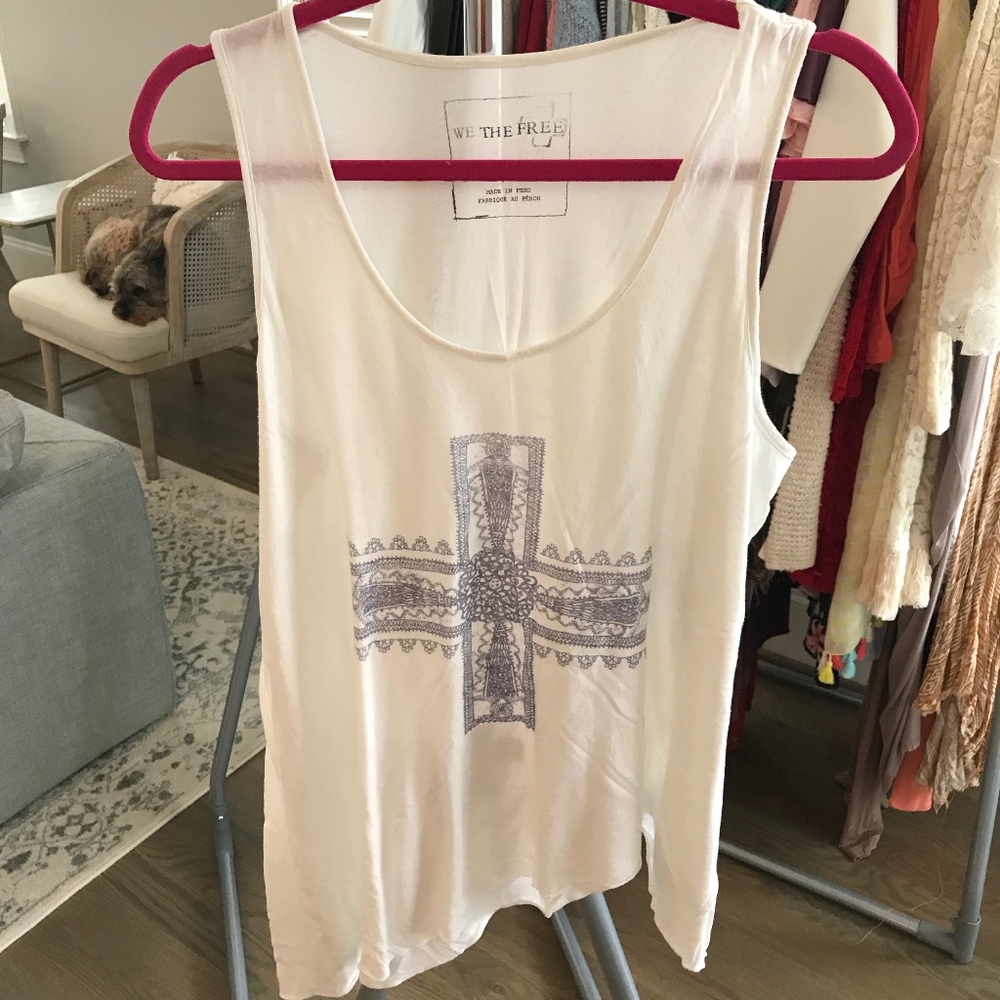 Free People Cross Tank, Lightweight
